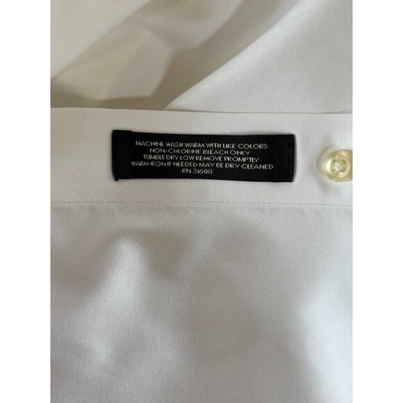 JoS. A Banks Traveler White Dress Shirt Mens 16-34 Tailored Fit  Lot of 6 - Picture 5 of 16